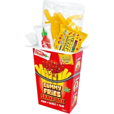 Zed Candy želé bonbony ve tvar hranolek s omáčkou 70 g