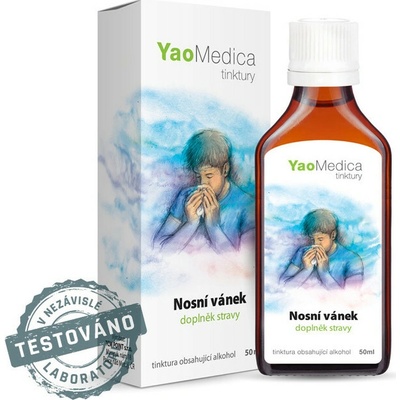 YaoMedica Nosový vánok Bi Yan Wan tinktúra z čínskych bylín 50 ml