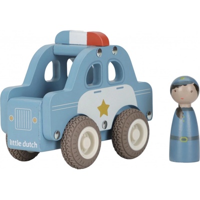 Little Dutch Policejní auto dřevěné