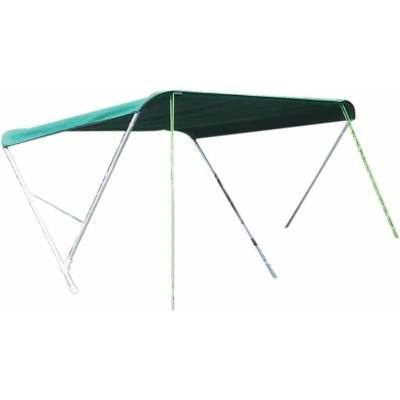 Bimini SUNWORLD II hliníková strieška na čln zelená šírka 140-165cm, priemer rúry Ø20 mm 914426