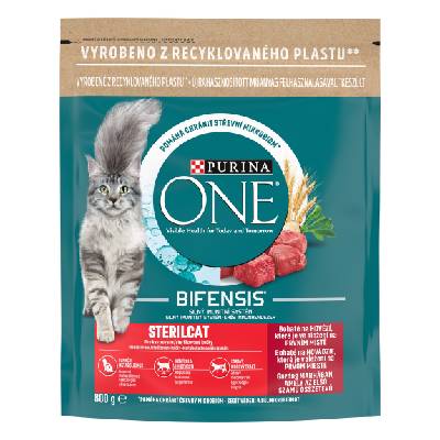 Purina ONE Bifensis Adult Sterilcat Beef 9,75 kg