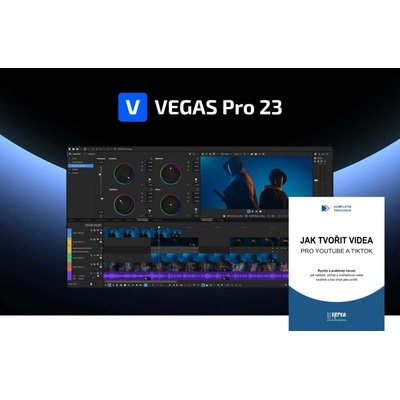 VEGAS Pro 23 + e-book zdarma - Školní upgrade