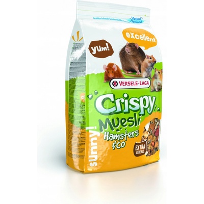 Versele-Laga Crispy Muesli Hamsters & Co škrečok potkan myš 2,75 kg