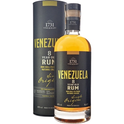 1731 Venezuela 8y Rum 46% 0,7 l (tuba)