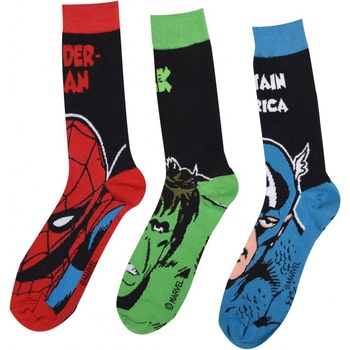 Marvel 3 Pack Sock Mens