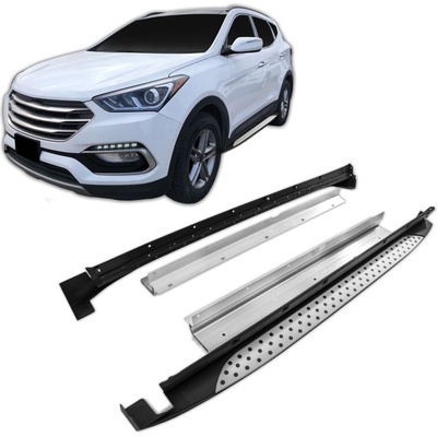 Bočné nášľapy pre HYUNDAI Santa Fe, 2018-24