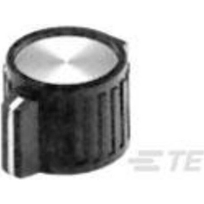TE Connectivity 7-1437624-2 TE AMP Industrial Switches and Knobs otočný knoflík s ukazatelem černá (Ø) 18.8 mm 1 ks Pack