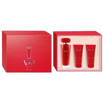 Pupa Vamp! Red EDP 100 ml + Body Cream 75 ml + Shower Milk 75 ml комплект за жени