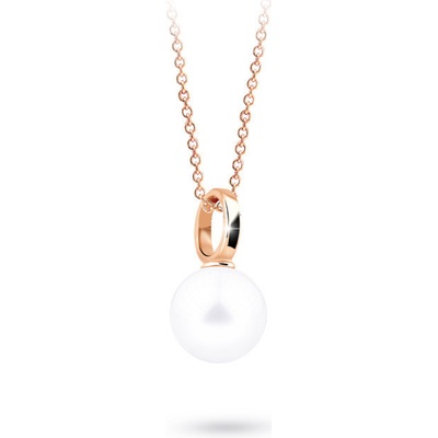 Cutie Jewellery Zlatý prívesok s perlou Z3025R Biela
