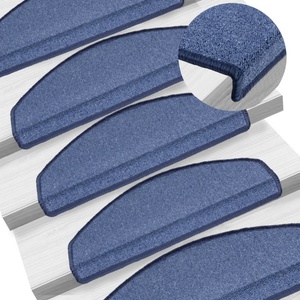vidaXL 15 бр стелки за стълбища, сини, 65x24x4 см