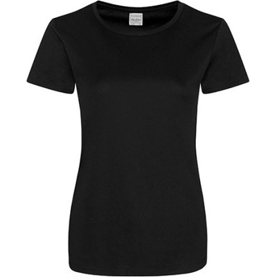Just Cool Dámské sportovní tričko JC025 Jet Black