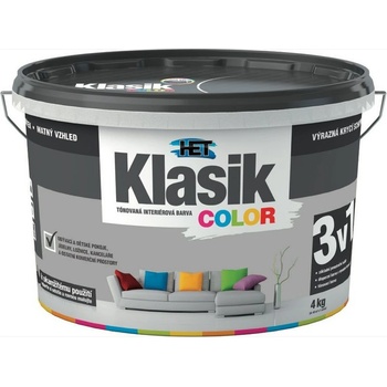 Het Klasik Color - KC 147 šedý břidlicový 4 kg