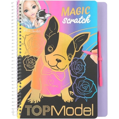 Top model 3323349 škrabací sešit manga myš