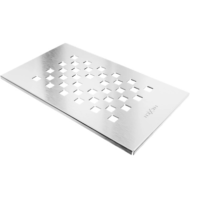 Mexen Hugo метален капак за душ поддушник, инокс - 42910001 (42910001)