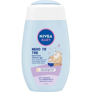 Nivea Baby SG 200ml от глава до пети Време за лягане