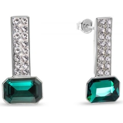 Spark se Swarovski Elements Royal Wand KFM2602CEM Emerald zelené