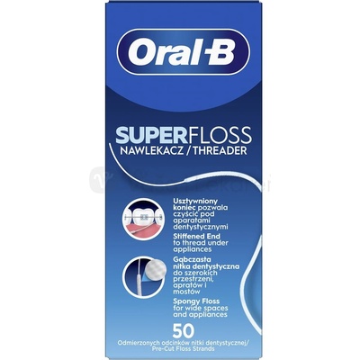 Oral-B Super Floss zubná niť 50 m