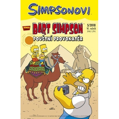 Simpsonovi: Bart Simpson 05/2018 - Pouštní provokatér
