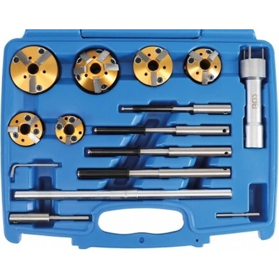 BGS Technic BGS 68346 Frézy na sedla ventilů. Sada 14 dílů v dřevěné kazetě