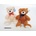 SUN-DAY *AST. PLUSH bowls, 38 cm, bow. , 2 wz