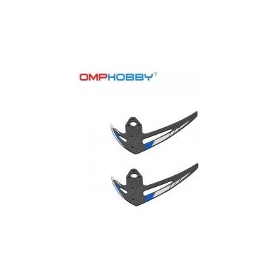 OMP Hobby M2 EVO: Chvostový stabilizátor biely