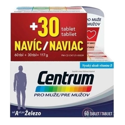 Centrum pro muže 60+30 tablet Spring