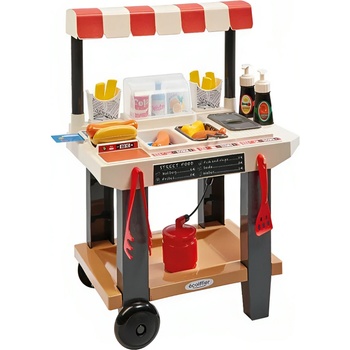 Image 1 of Ecoiffier Игрален комплект Ecoiffier - Щанд за бързо хранене (7600001682)