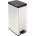 Keter Кошница за педали, 40 л, CURVER "Slim Bin", черно-сребриста 213298 (213298)