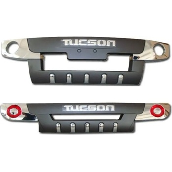 Преден и заден ролбар за Hyundai Tucson (2004-2010) (HY21199)