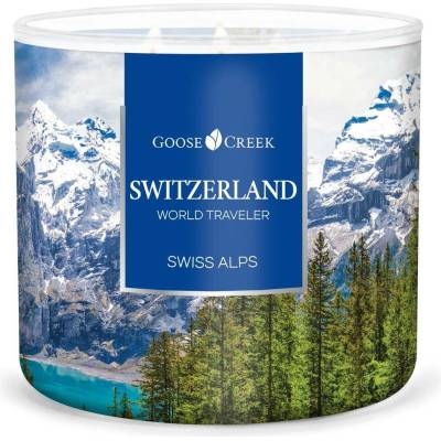 Goose Creek Candle World Traveler Switzerland Swiss Alps 411 g