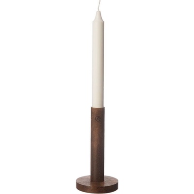 Dřevěný svícen Ernst Mango Brown 15 cm Ernst