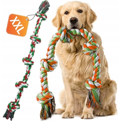 Woofy preťahovadlo pevná so uzlami 95 cm