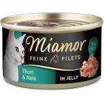 Miamor Консерва Miamor Feine Filets Adult риба тон с ориз в желе 100g (393-74048)
