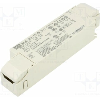 MEAN WELL XLC-60-12-S Napájecí zdroj: spínaný; LED; 60W; 12VDC; 0÷5A; 155÷400VDC; XLC-60