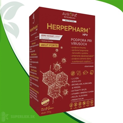Avropa HerpePharm HPV prášok bez príchute 210 g