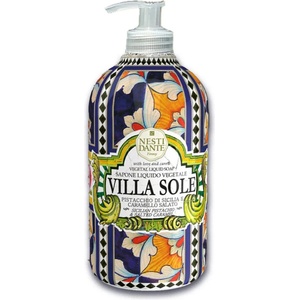 Nesti Dante Vegetal Liquid Soap Sicilian Pistachio & Salted Caramel Течен сапун унисекс 500ml