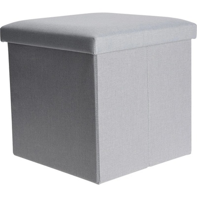 HOMESTYLING Taburet / podsedák s úložným priestorom sivá KO-101000530seda