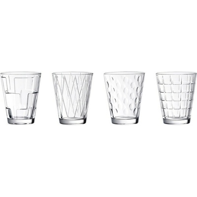 Villeroy & Boch Pohár na vodu priehľadný Dressed Up 4 x 330 ml