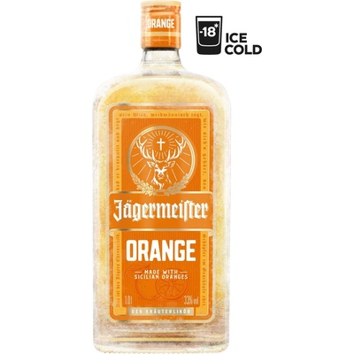 Jägermeister Orange 33% 1 l (holá láhev)