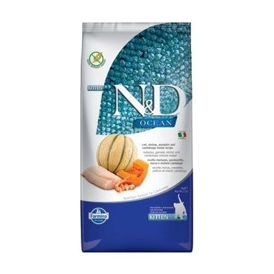 N&D Pumpkin Kitten Cod Shrimp Pumpkin 5 kg