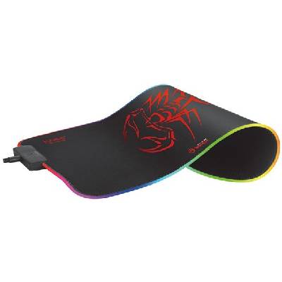 Marvo MG8, RGB herná podložka pod myš, MG8, čierna, 350 x 250 mm x 3 mm MG8