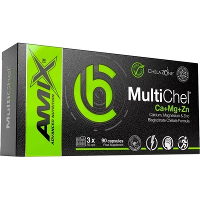 Amix Nutrition MultiChel Ca+Mg+Zn 90 kapsúl