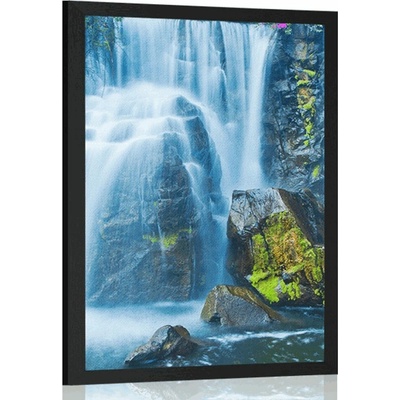 Plakát oslňující vodopád - 40x60 no frame