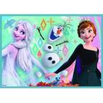Trefl Puzzle - 4in1 (12, 15, 20, 24) - The Amazing World of Frozen - Trefl 34381