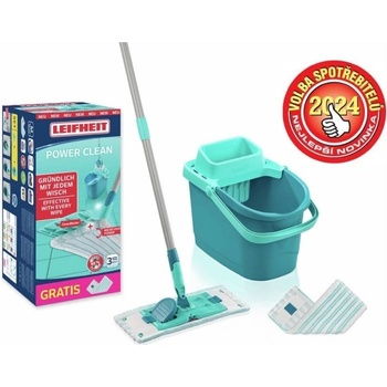 Leifheit Set PowerClean M + náhrada micro duo zdarma