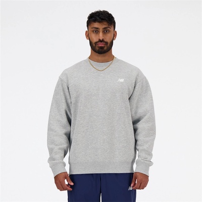 New Balance Поларена блуза New Balance Men's Fleece Crewneck Sweatshirt - Grey