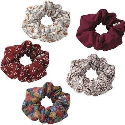 Scrunchies gumičky do vlasov 5ks HARRY POTTER 2500001919