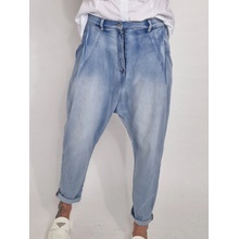 Voga Móda Džínsové baggy FOXTOWN Modrá