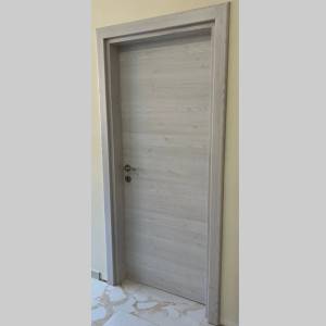 VarioDor Алуминиева врата с облицовка от mdf - Лара (цена без монтаж)