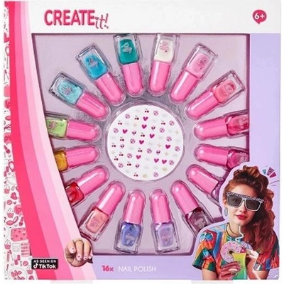 Create It! sada laků na nehty 16 ks